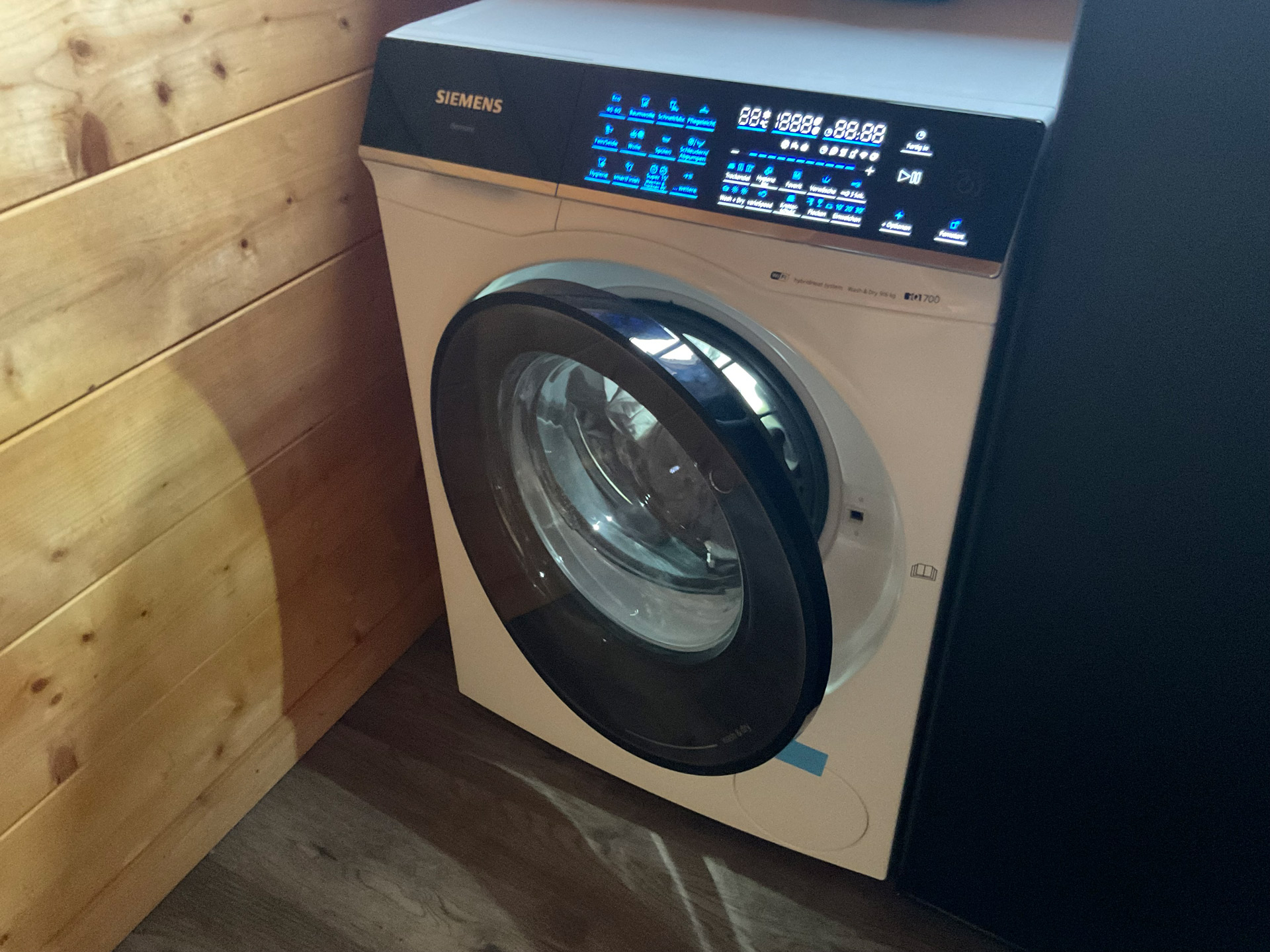 Siemens Waschmaschine mit integriertem Trockner