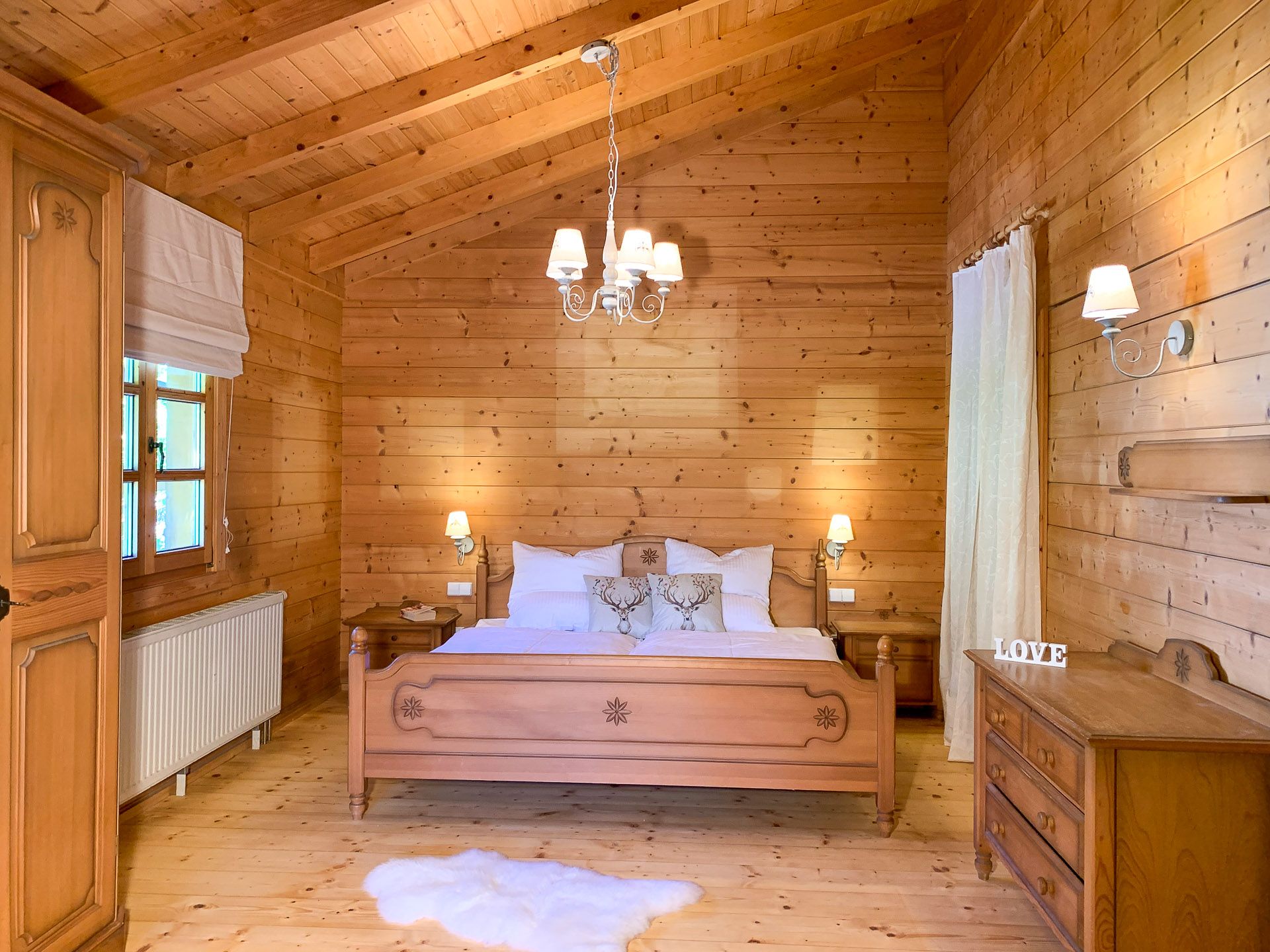 Chalet Zugspitze Wohnbereich